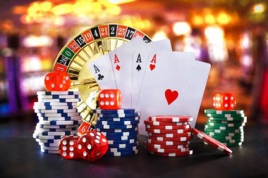 Damaibet Lightning Dice studio with professional lighting, broadcast monitors, and dealer station